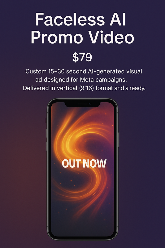 Faceless AI Promo Video